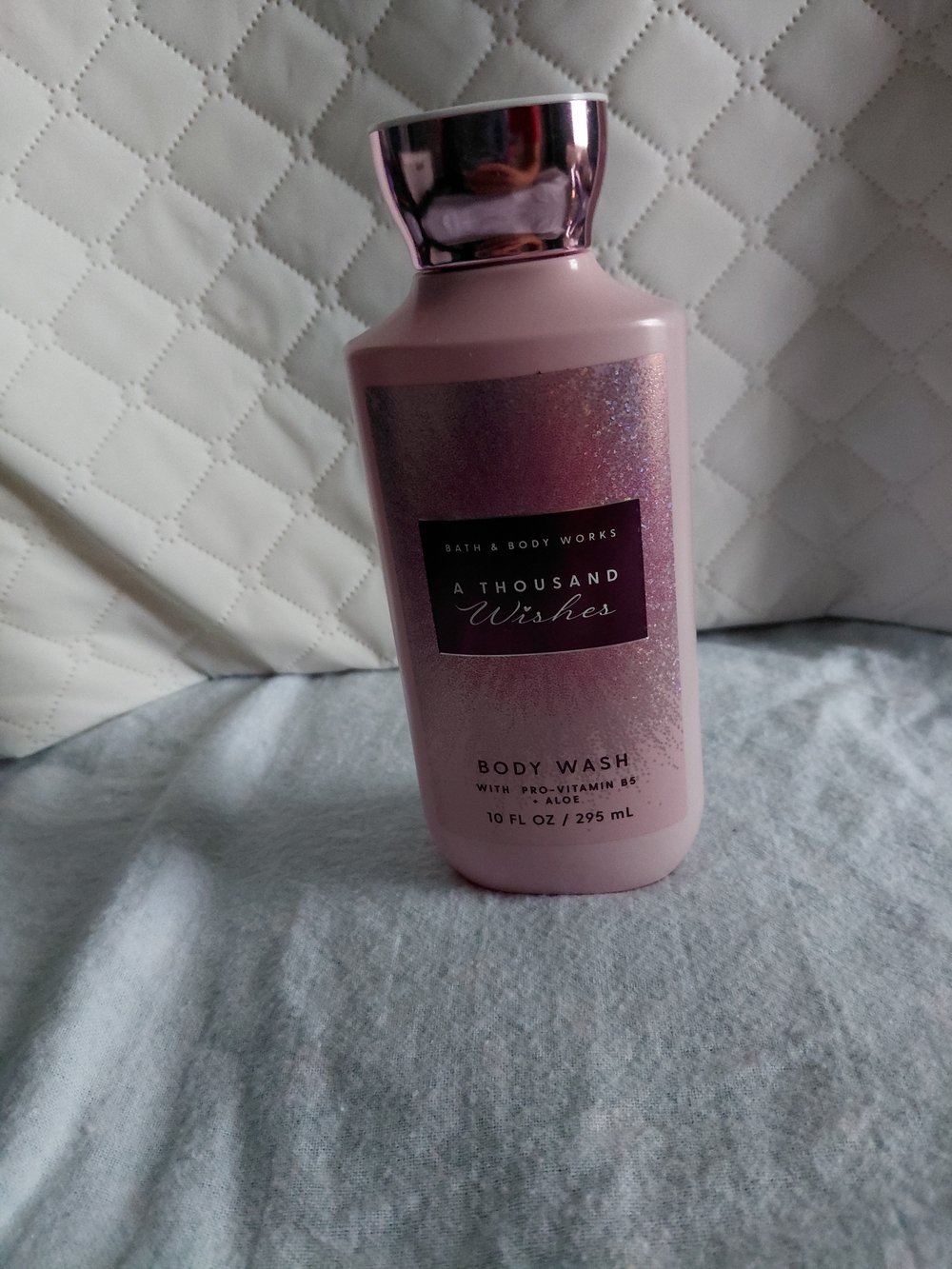 Bath & Body Works A Thousand Wishes Pink Body Wash with Shimmer Cap